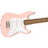 Mini Stratocaster Laurel Shell Pink Squier by FENDER