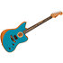 American Acoustasonic Jazzmaster EB Ocean Turquoise+ Housse Fender