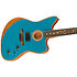 American Acoustasonic Jazzmaster EB Ocean Turquoise+ Housse Fender