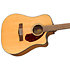 CD-140SCE Dreadnought 12 String WN Natural + Etui Fender