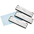 Blues Deluxe Harmonica Lot de 3 + Etui Fender