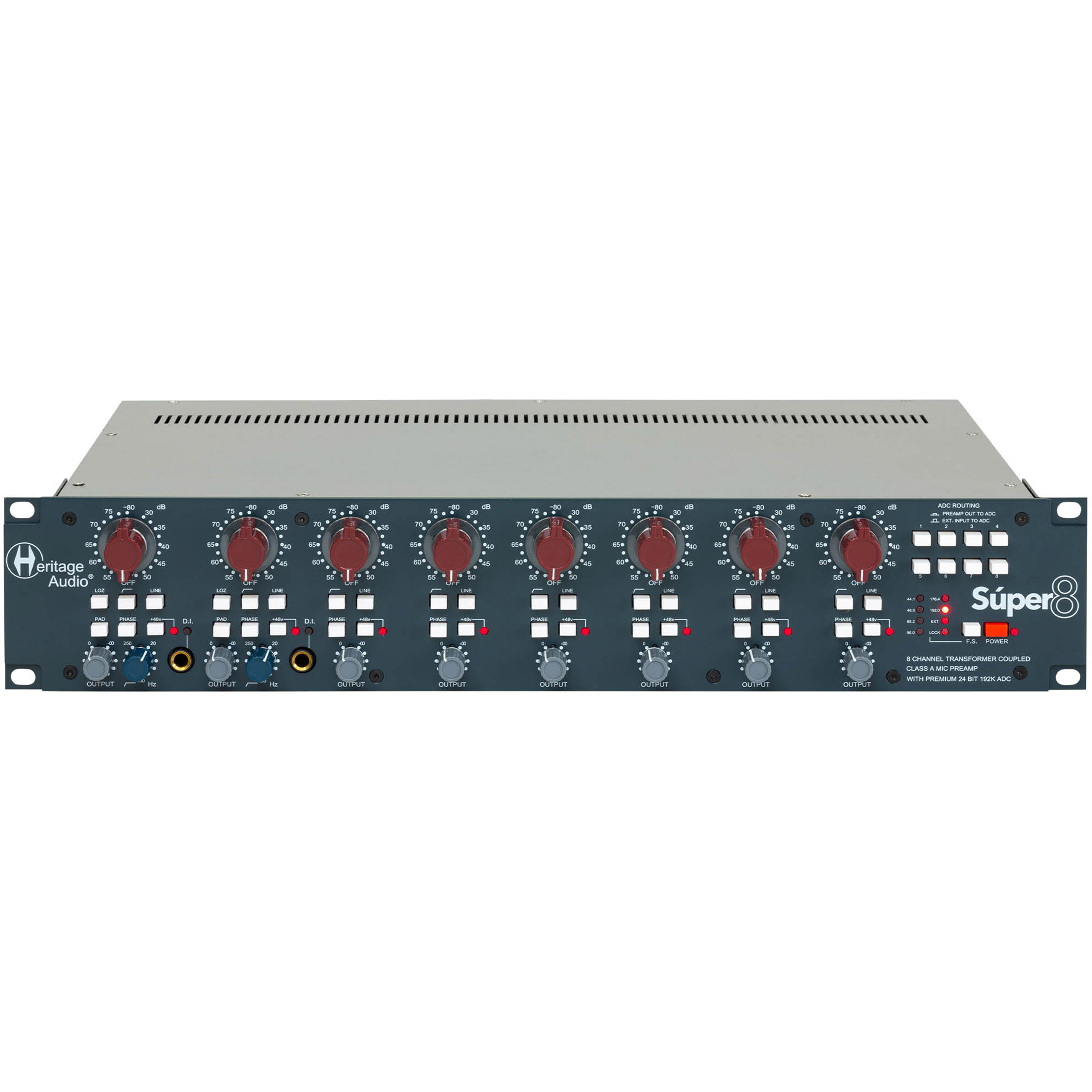 Heritage Audio Súper 8 - Préampli SonoVente.com