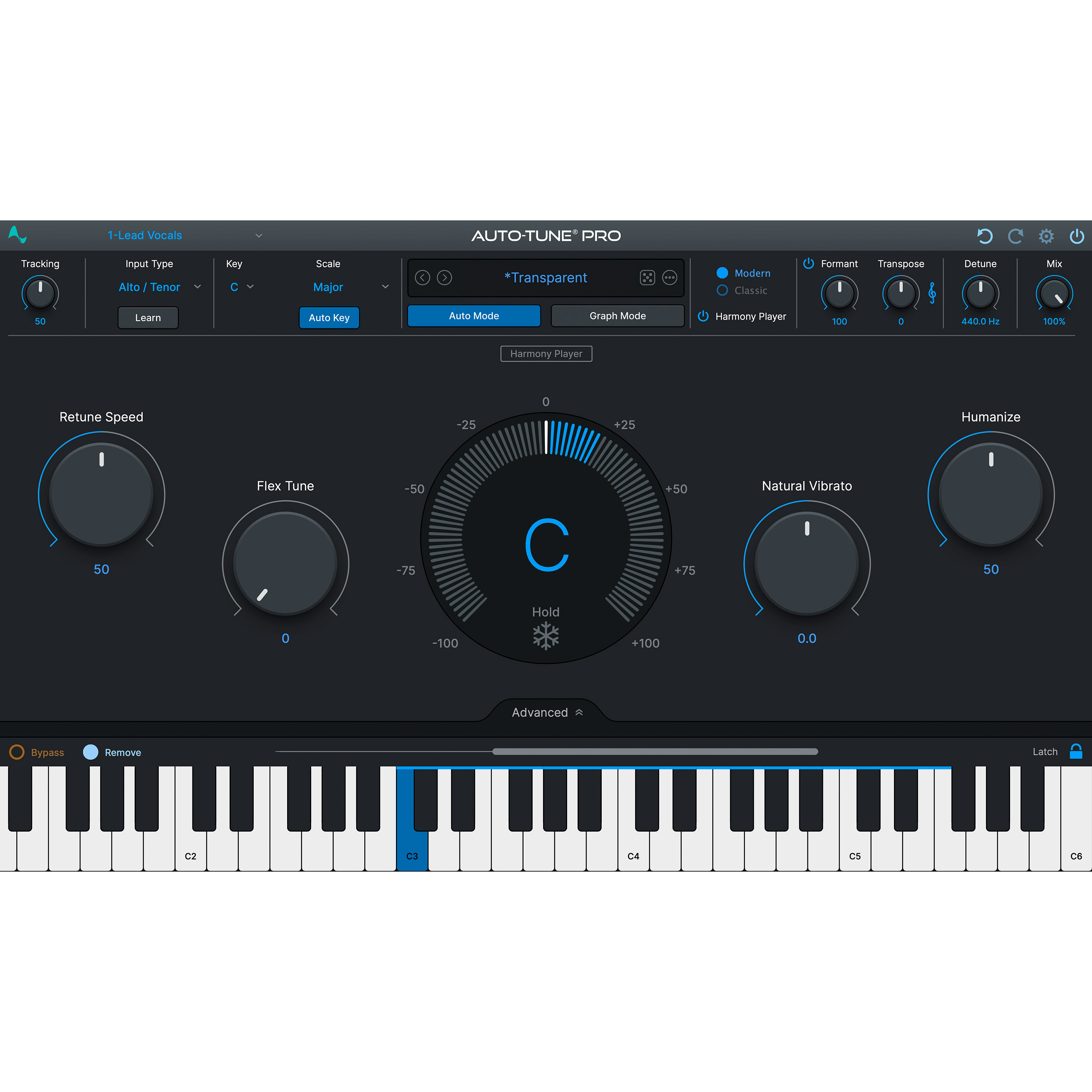 Antares AutoTune Pro 11 (licence) Logiciel plugins d'effets