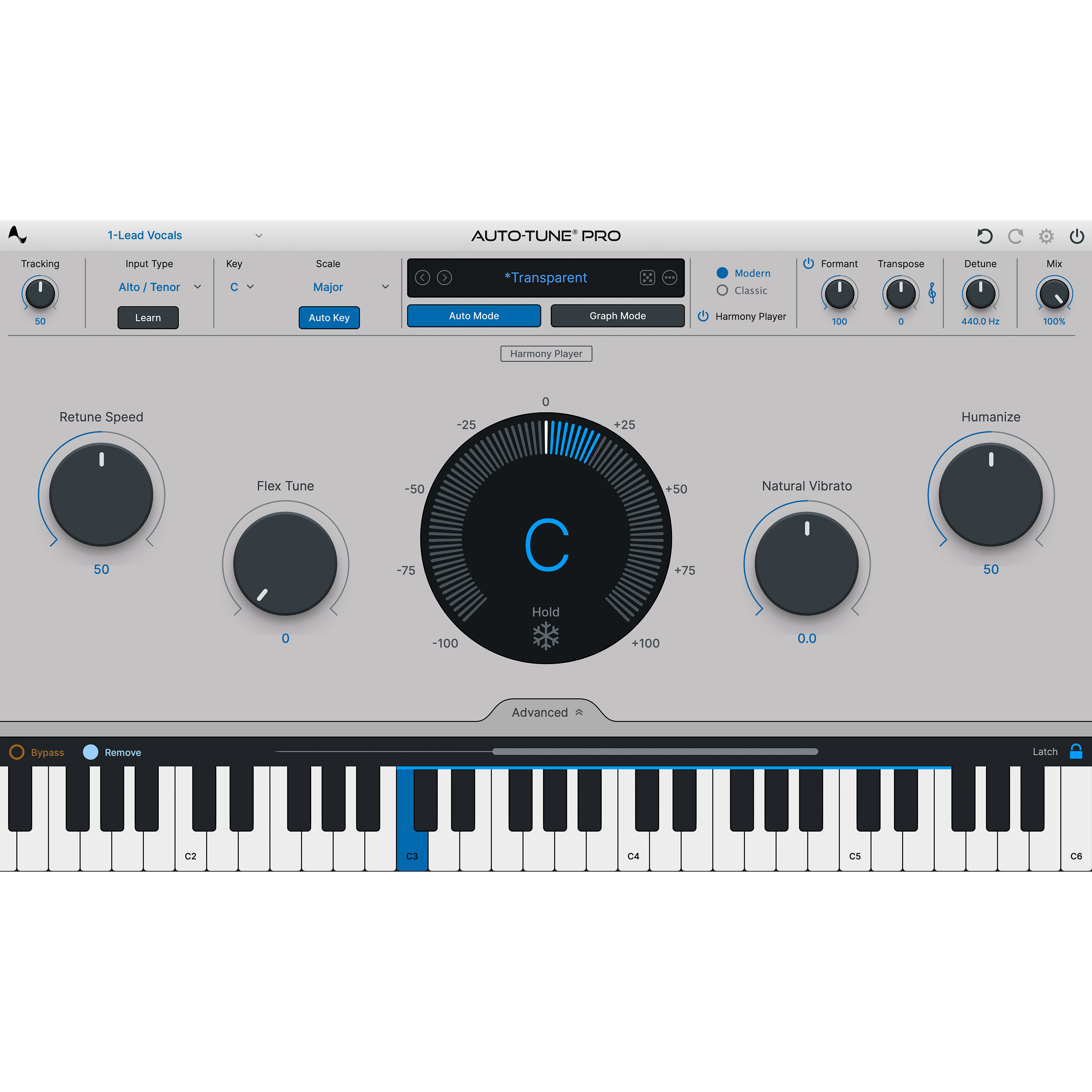 Antares AutoTune Pro 11 (licence) Logiciel plugins d'effets