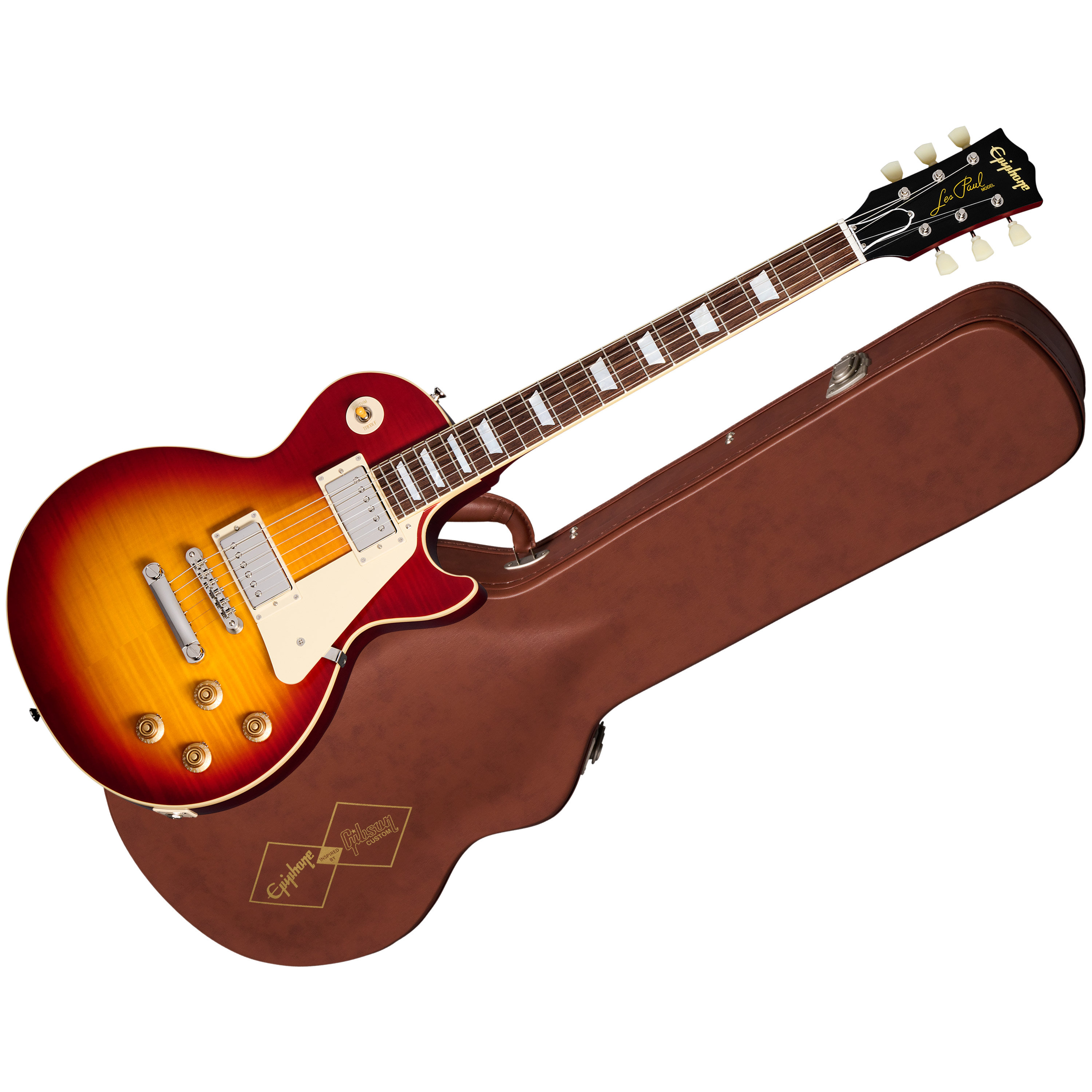 Epiphone 1959 Les Paul Standard Factory Burst Inspired By Gibson Custom Epiphone 1959 Les Paul Standard Factory Burst Inspired By Gibson Custom