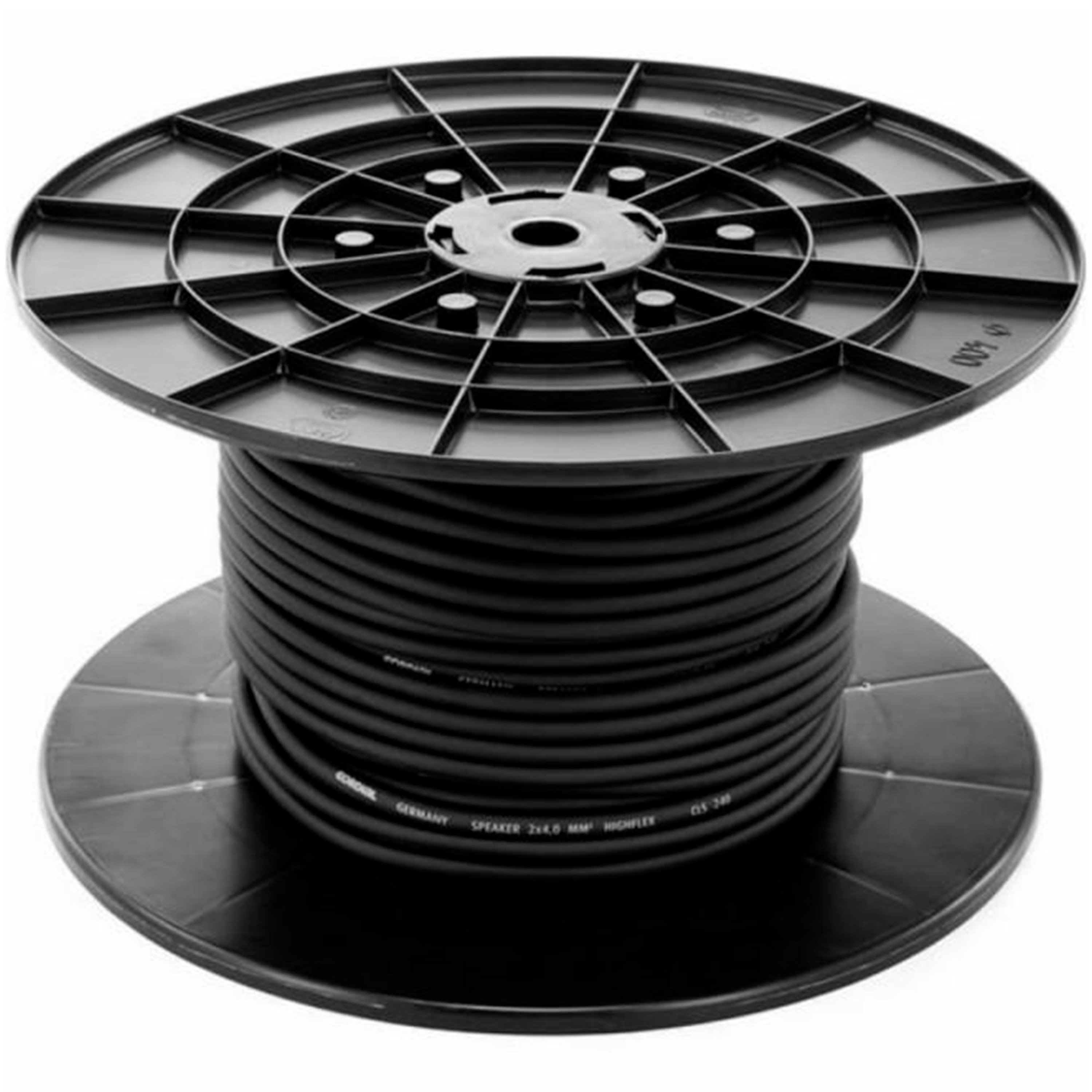 Cordial CLS 225 Black FRNC 100m - Câble HP SonoVente.com