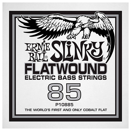 Ernie Ball 10885 Slinky Flatwound 85
