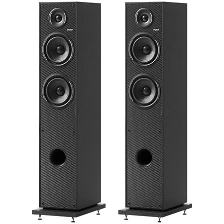 Elipson Horus 11F Black Carbon (la paire)