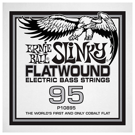 Ernie Ball 10895 Slinky Flatwound 95
