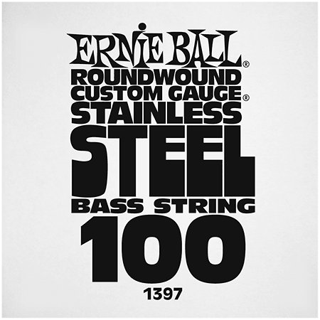 1397 Slinky Stainless Steel Bass String 100 Ernie Ball