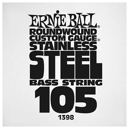 Ernie Ball 1398 Slinky Stainless Steel Bass String 105