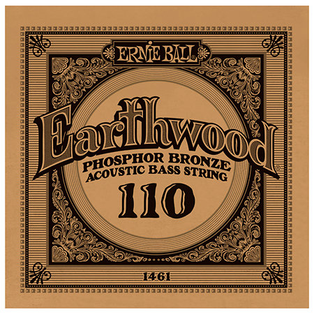 Ernie Ball 1461 Earthwood - Basse Acoustique Phosphore Bronze 110