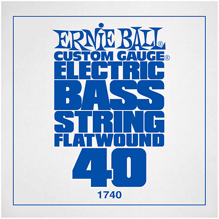 1740 Slinky Flatwound 40 Ernie Ball