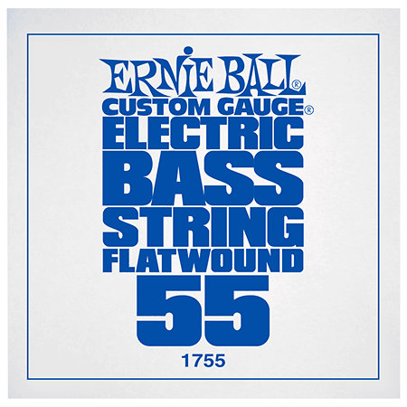 Ernie Ball 1755 Slinky Flatwound 55