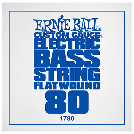 Ernie Ball 1780 Slinky Flatwound 80