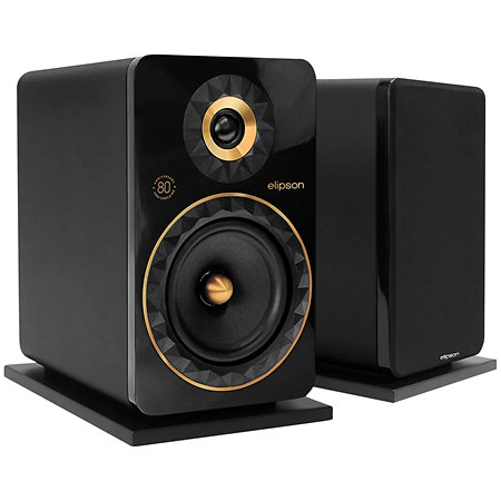 Elipson Prestige Facet 8B 80e anniversaire Black/Gold (la paire)