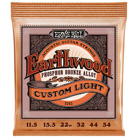 Ernie Ball 2145 Earthwood Phosphore Bronze Custom Light 11,5-54