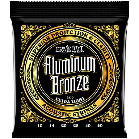 2570 Aluminium Bronze Extra Light 10-50 Ernie Ball