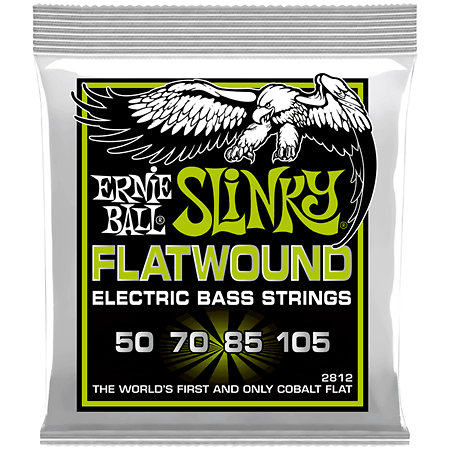 Ernie Ball 2812 Slinky Flatwound 50-105