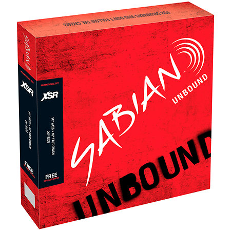 Sabian XSR5005GB Set Harmonique 14"- 16"- 20" + crash 18"