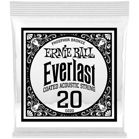 10220 Everlast Coated Phophore Bronze 20 Ernie Ball