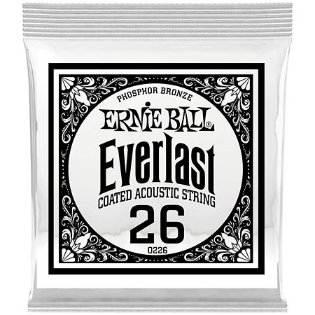 Ernie Ball 10226 Everlast Coated Phophore Bronze 26