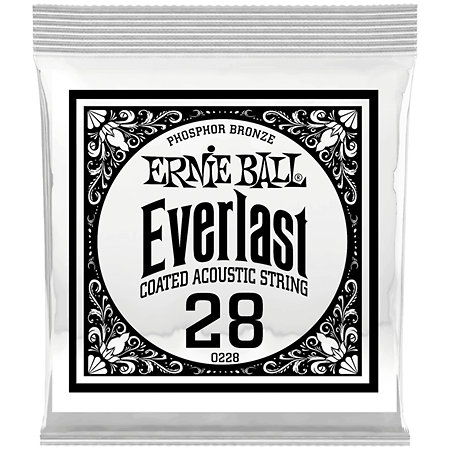 Ernie Ball 10228 Everlast Coated Phophore Bronze 28