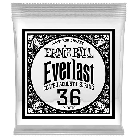 Ernie Ball 10236 Everlast Coated Phophore Bronze 36