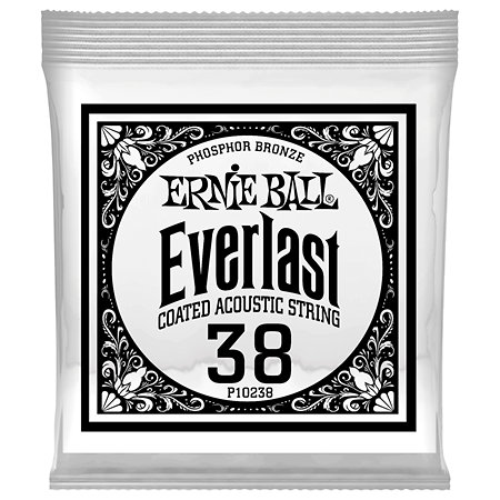 Ernie Ball 10238 Everlast Coated Phophore Bronze 38