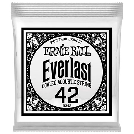 Ernie Ball 10242 Everlast Coated Phophore Bronze 42