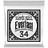 10334 Everlast Coated 80/20 Bronze 34 Ernie Ball