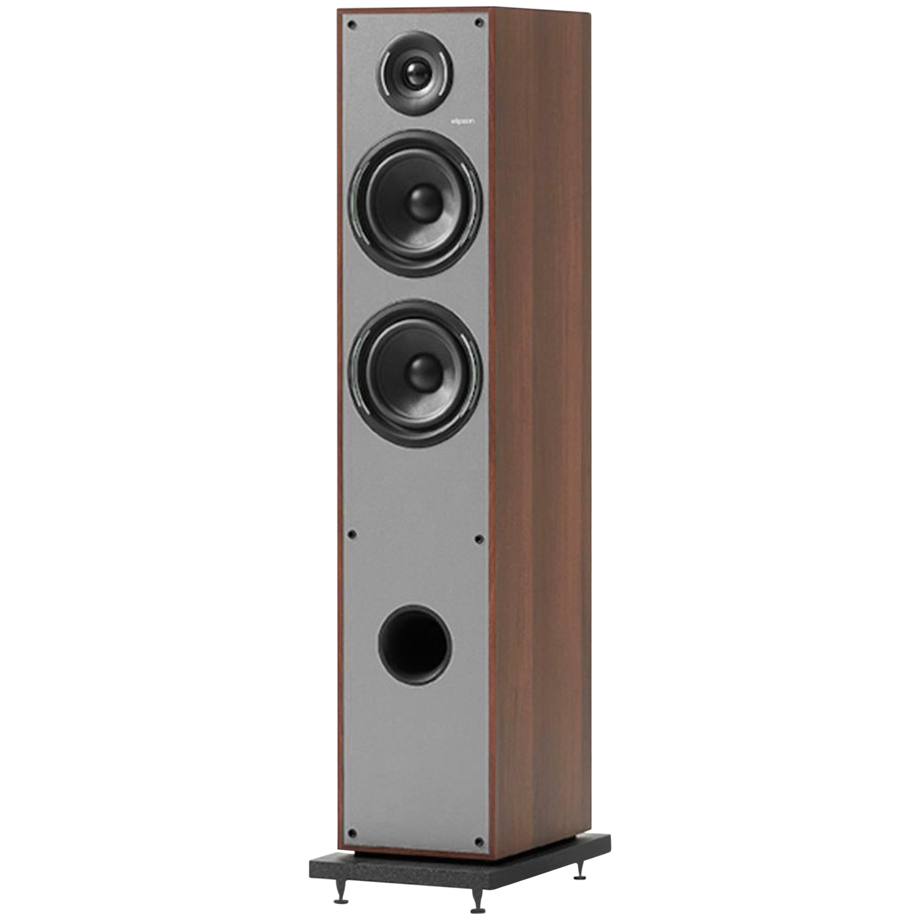 Elipson Horus 11F Walnut Dark Grey (l'unité) - Enceintes colonne ...