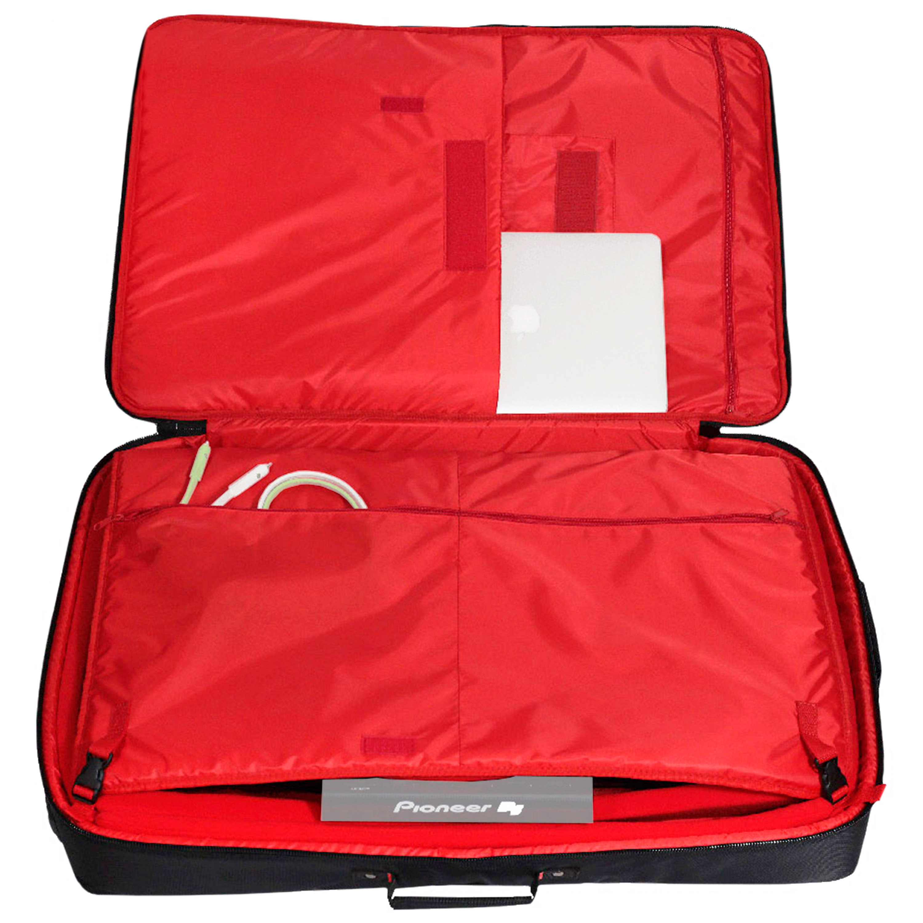 Sac à Dos DJ Professionnel KMAXPLUSMK2 - Noir - Grand Format Pour Contrôleur 4 Canaux