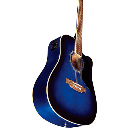 Ranger 6 Cutaway EQ Blue Sunburst EKO