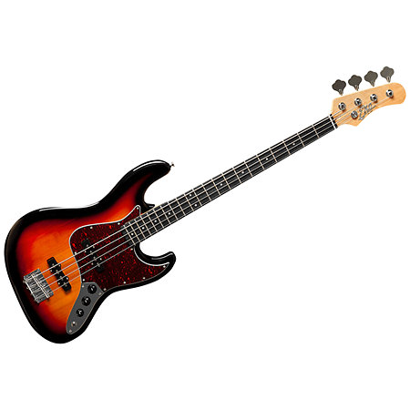 Pack EG29 VJB200 Sunburst : Basse Électrique + Ampli + Accessoires EKO