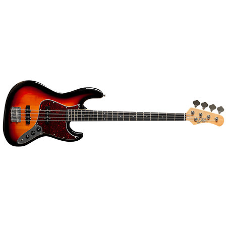 Pack EG29 VJB200 Sunburst : Basse Électrique + Ampli + Accessoires EKO