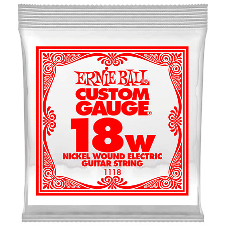 Ernie Ball 1118 Slinky Nickel Wound 18