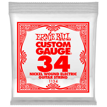 1134 Slinky Nickel Wound 34 Ernie Ball