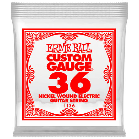 1136 Slinky Nickel Wound 36 Ernie Ball