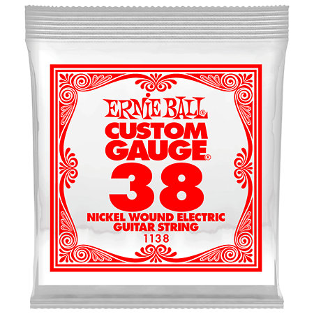 1138 Slinky Nickel Wound 38 Ernie Ball