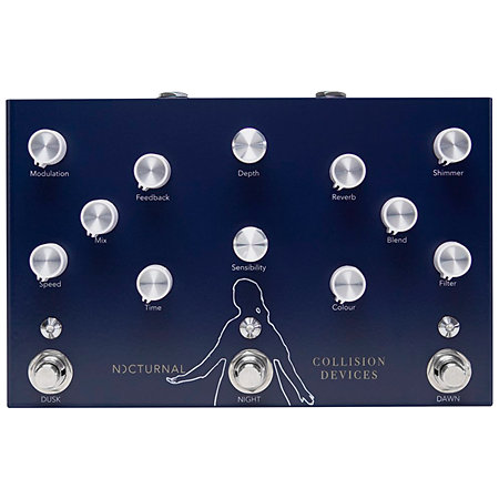 Nocturnal Delay / Tremolo / Shimmer Collision Devices