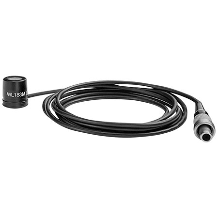 Shure WL183MB-O-LM3 Black Omni Lemo