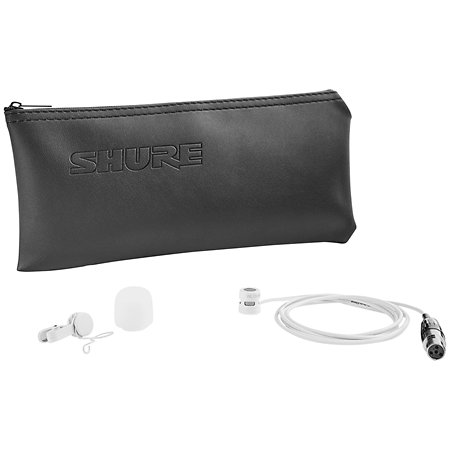 Shure WL184MW-S-TQG White Supercardioïde