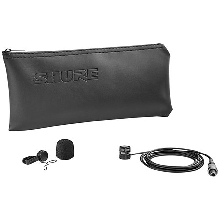 Shure WL184MB-S-LM3 Black Supercardioïde Lemo