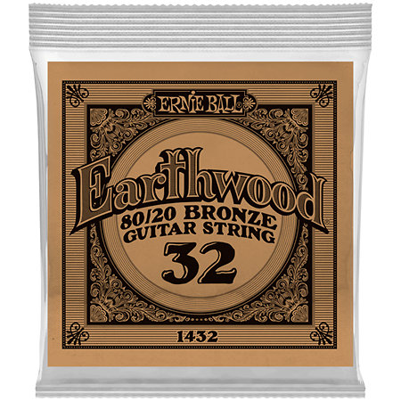 Ernie Ball 1432 Earthwood 80/20 bronze 32