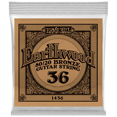 Ernie Ball 1436 Earthwood 80/20 bronze 36