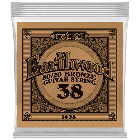 1438 Earthwood 80/20 bronze 38 Ernie Ball