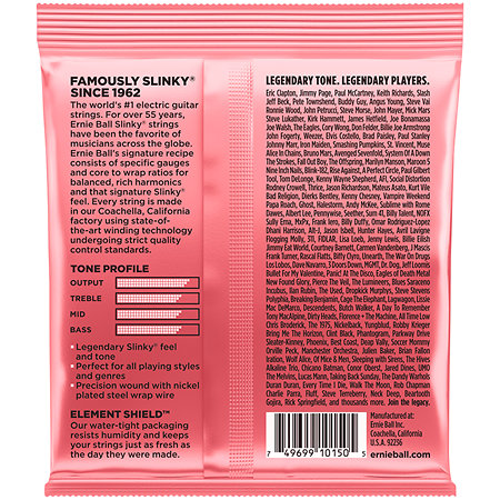 Ernie Ball 2217 Zippy Slinky 7-36