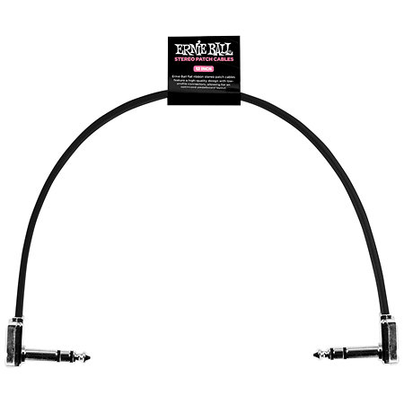 Ernie Ball 6409 Câble Patch stéréo 30 cm Noir