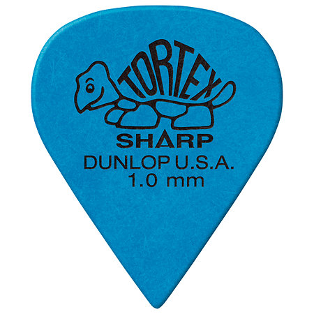 412P100 Tortex Sharp 1,00mm Sachet de 12 Dunlop